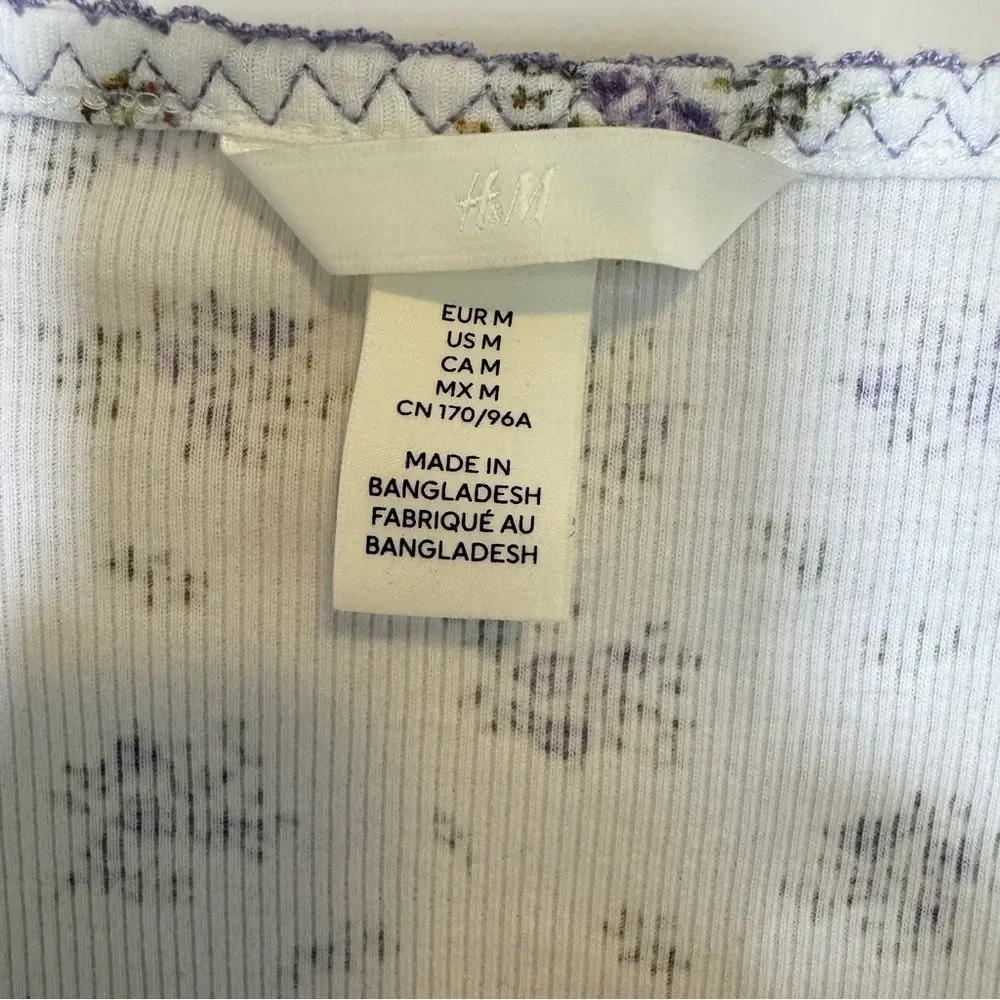H&M chic white